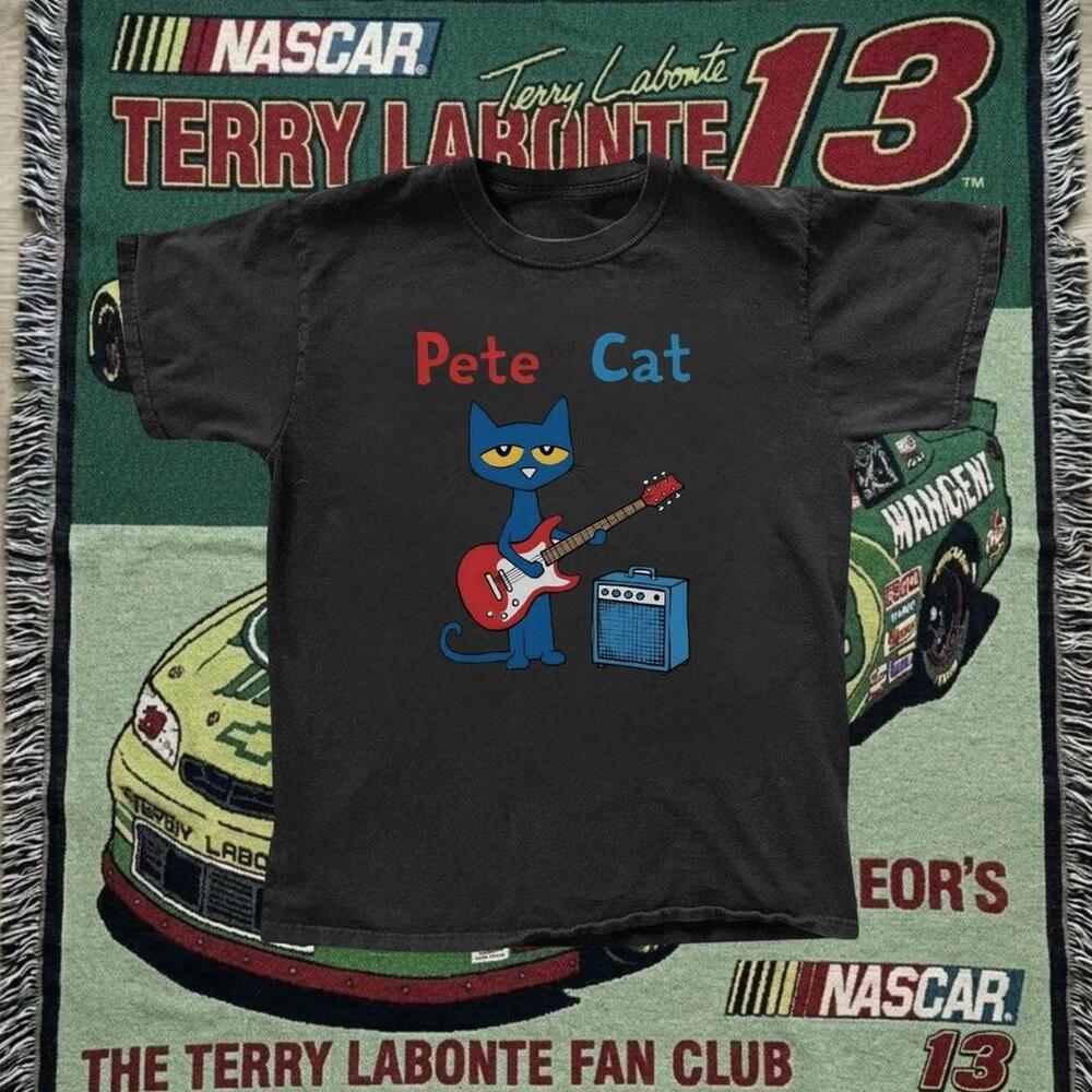 Pete The Cat Black T-Shirt